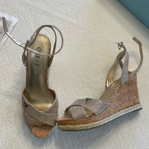 Guess wedge heels